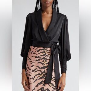 Zimmermann
SILK WRAP TOP BLACK